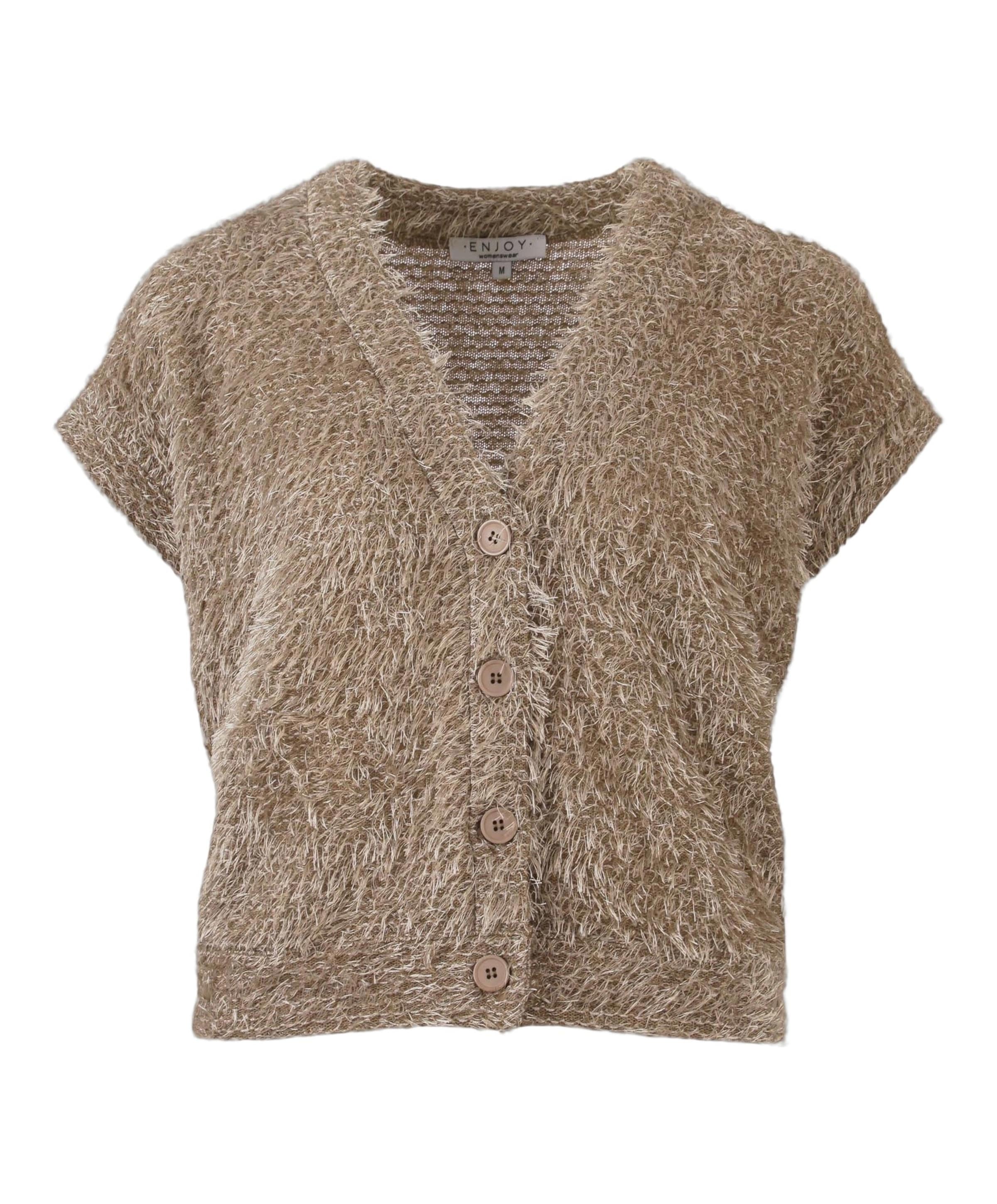 Enjoy Dames gilet beige