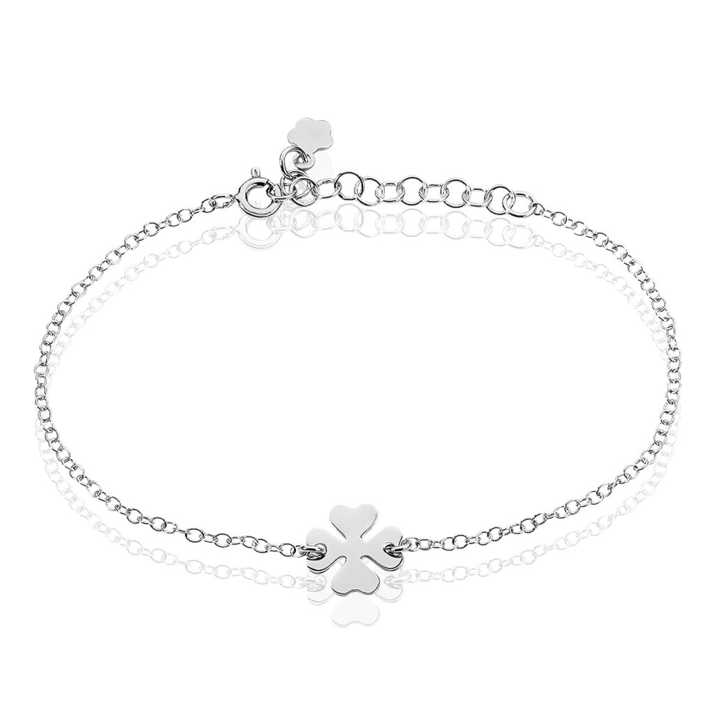 Bracelet Naomie Argent Blanc