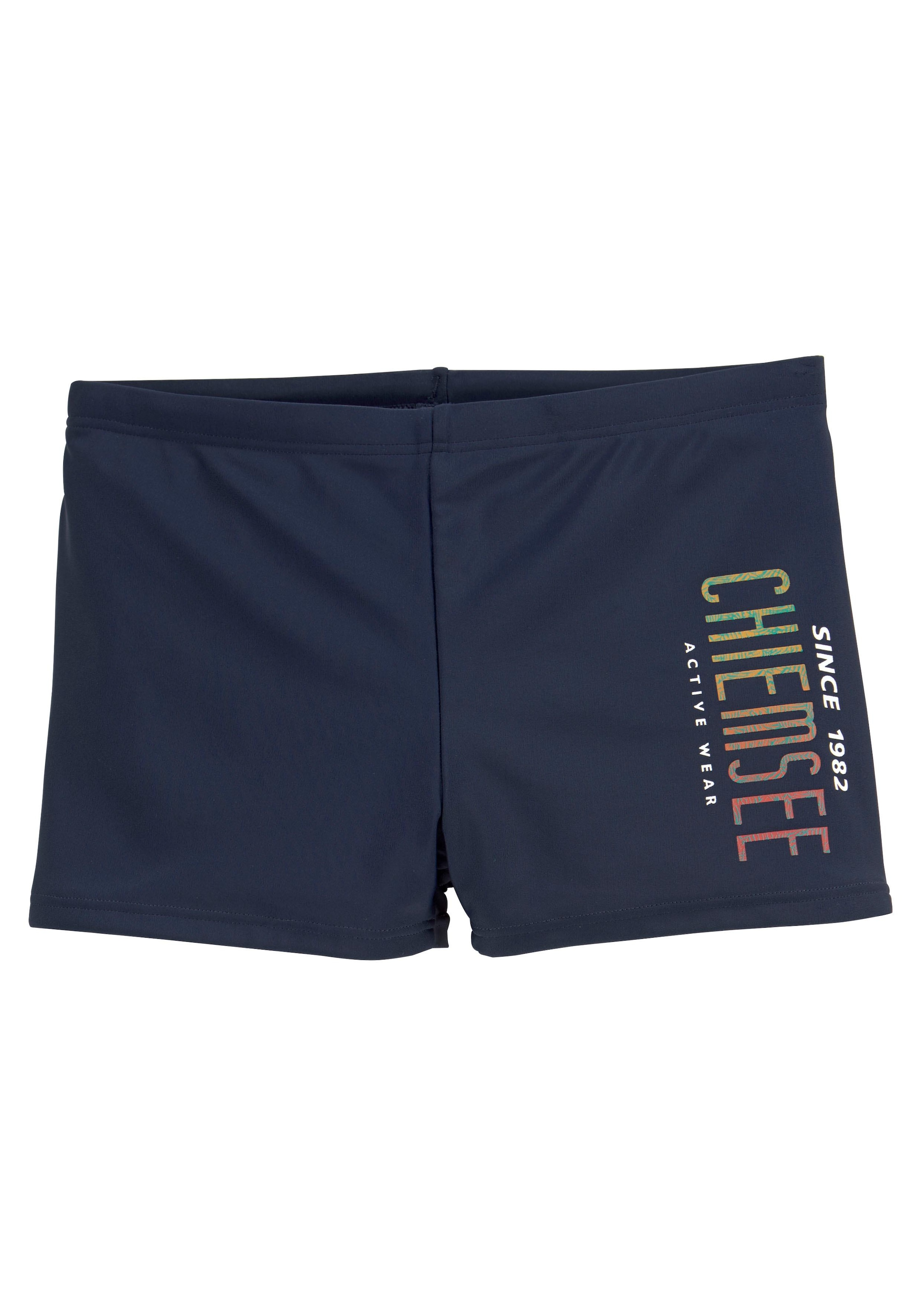 Chiemsee Boxer-Badehose , mit Logodruck
