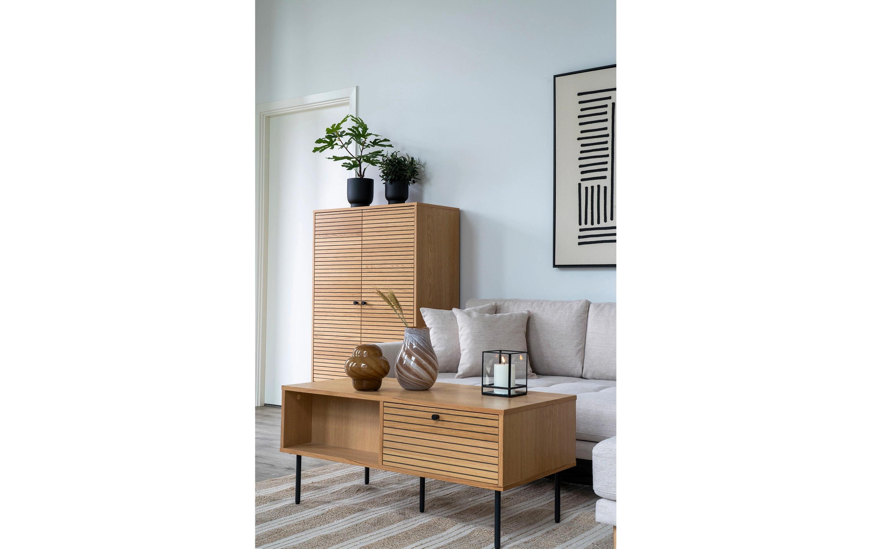 Beistelltisch Kyoto 100 x 45 cm, Braun<br>Wohnzimmertisch