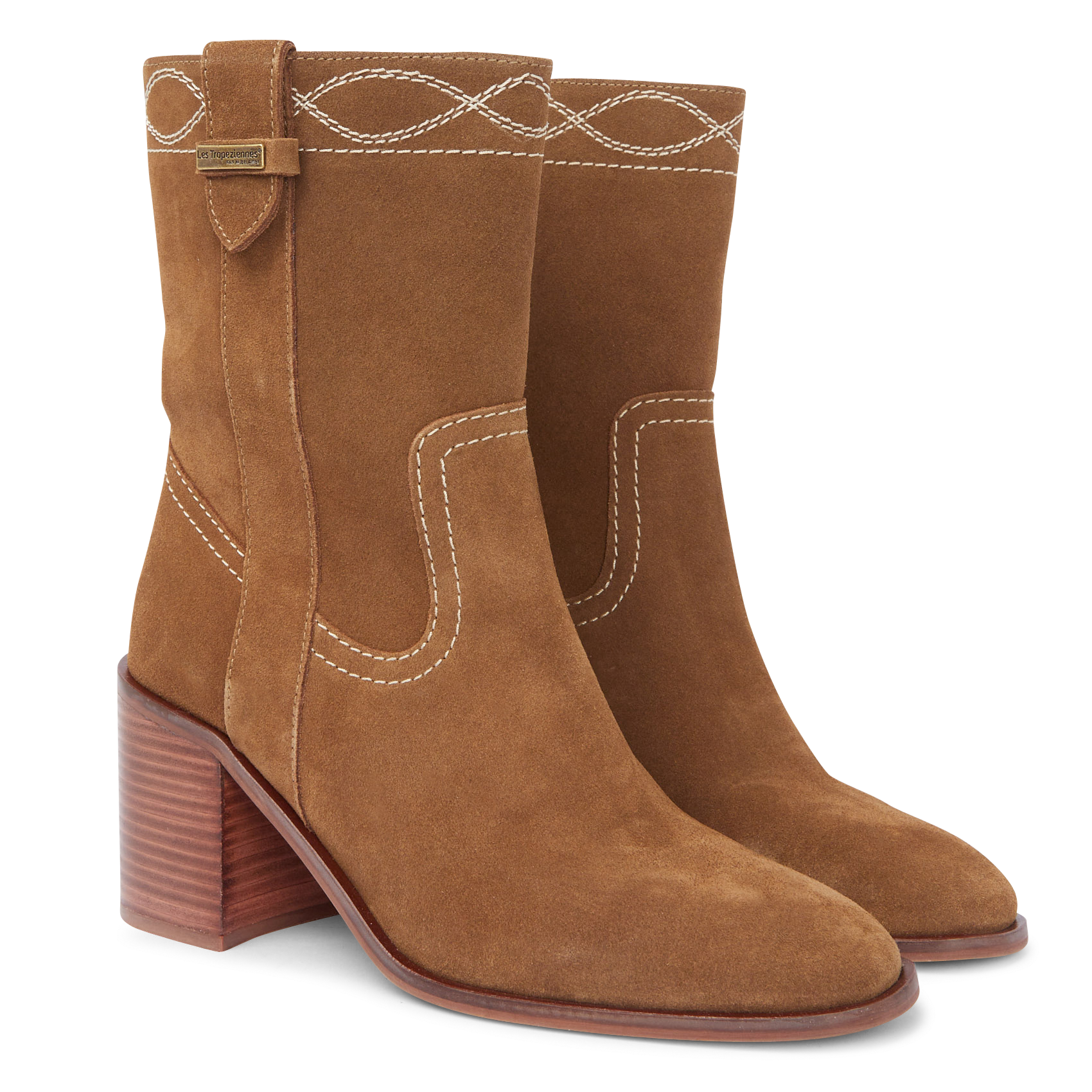 LADAK - Bottines en cuir | Marron