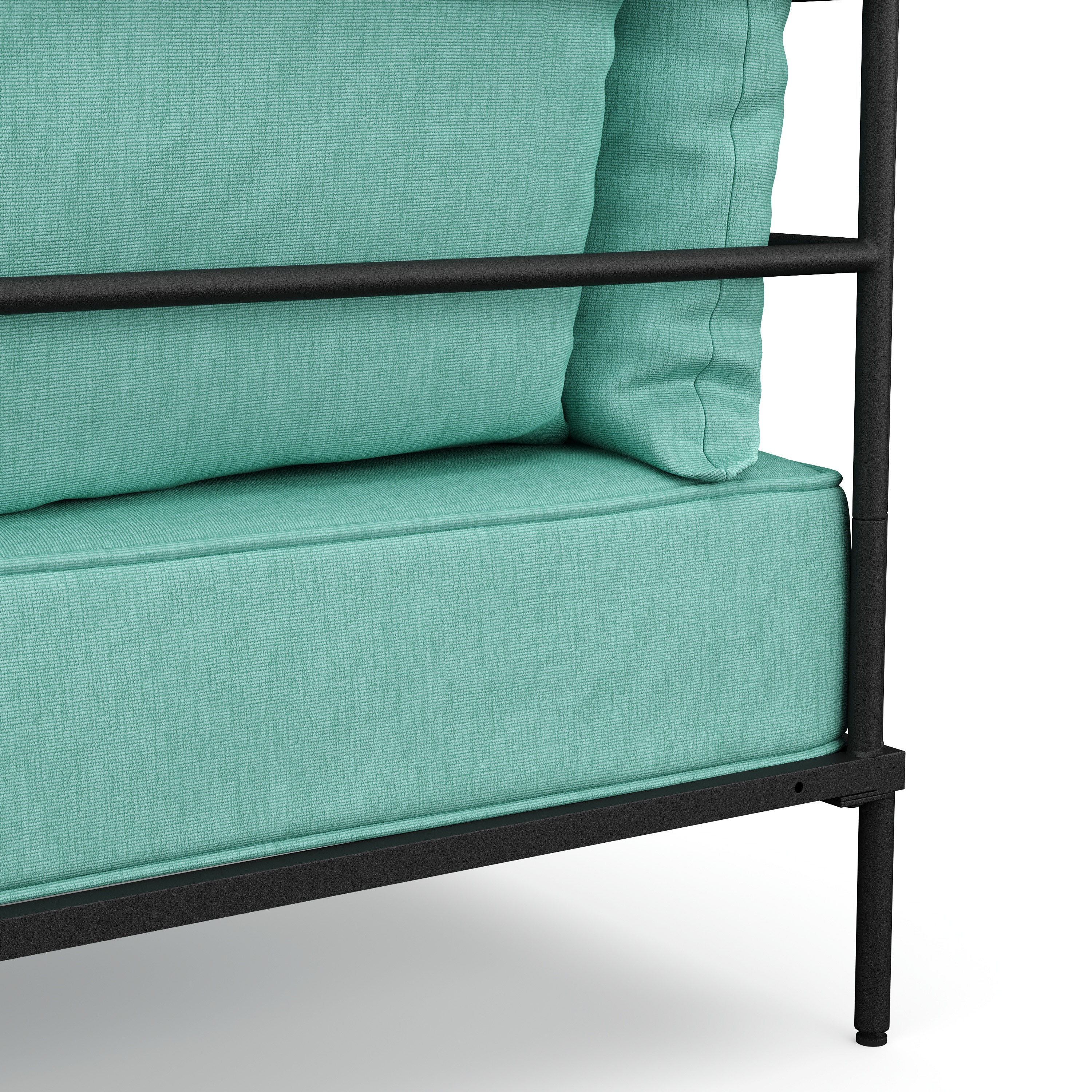 Sofa ETHAN 2-Sitzer türkis