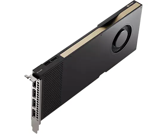 NVIDIA® RTX™ A4000 - Grafikkort - RTX™ A4000 - 16 GB GDDR6 - PCIe 4.0 x16 - 4 x DisplayPort