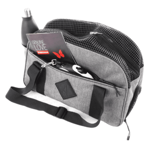Bolsa de transporte Croisette Cinza 48x33x19cm