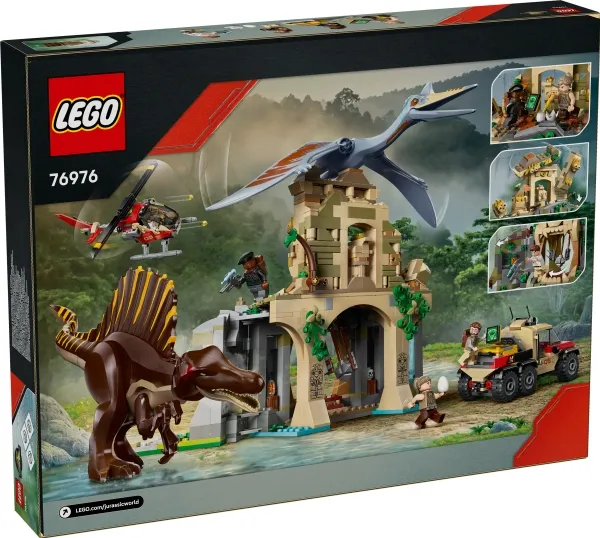 LEGO Jurassic World 76976 Luftmission: Spinosaurus og quetzalcoatlus