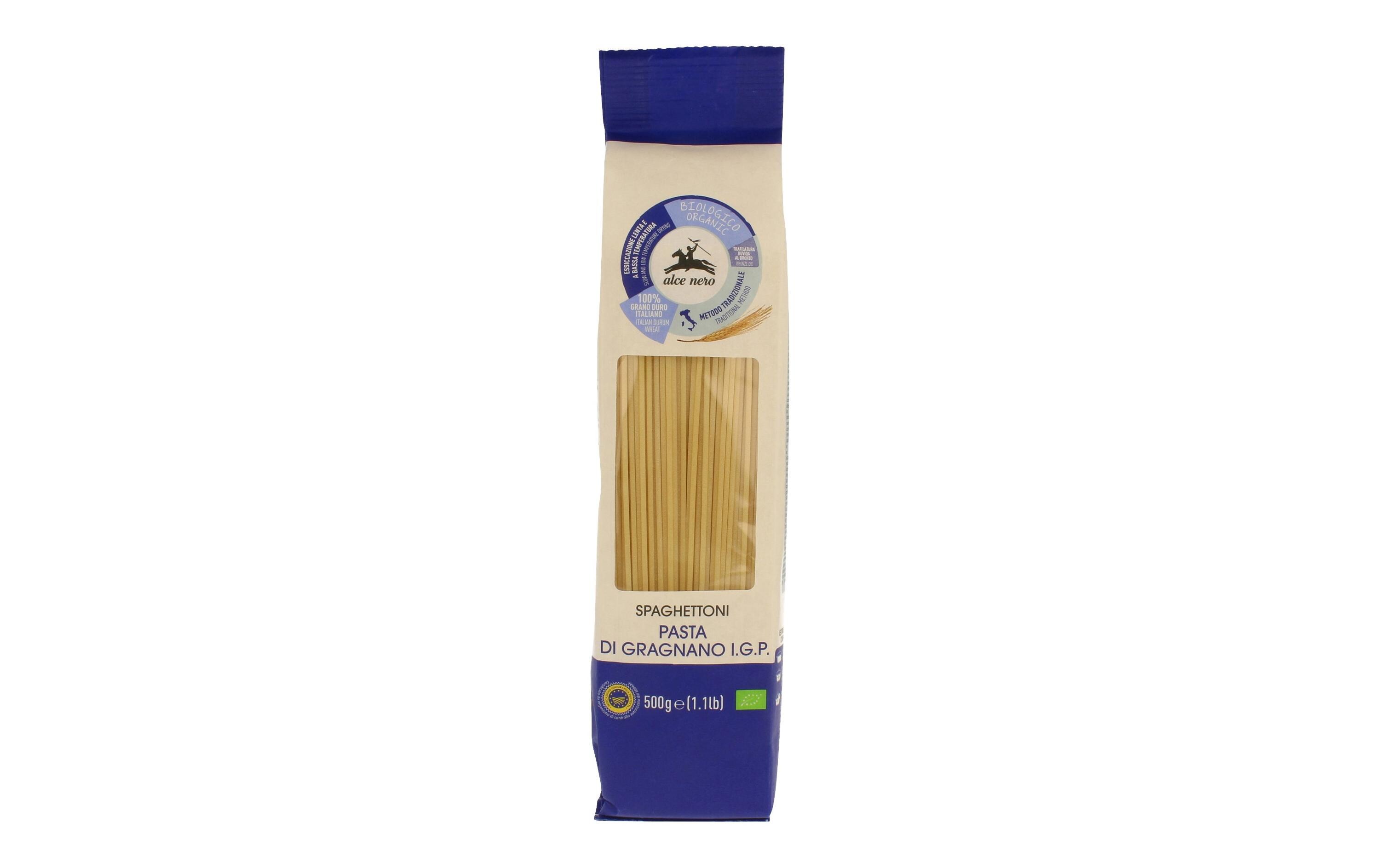 Bio Pasta di Gragnano Spaghettoni 500 gTeigwaren aus Hartweizengriess