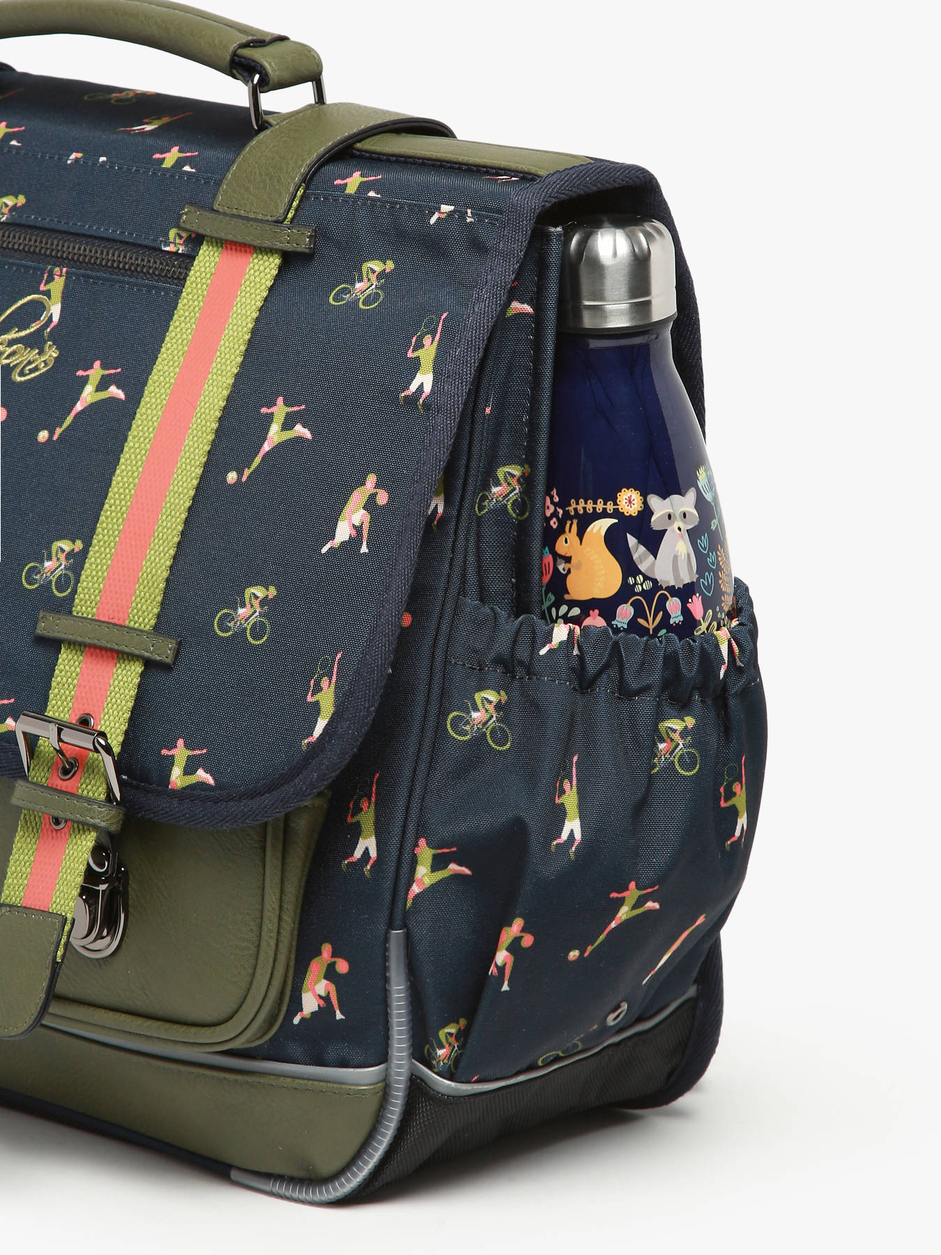 Cartable enfant 3 compartiments CAMELEON