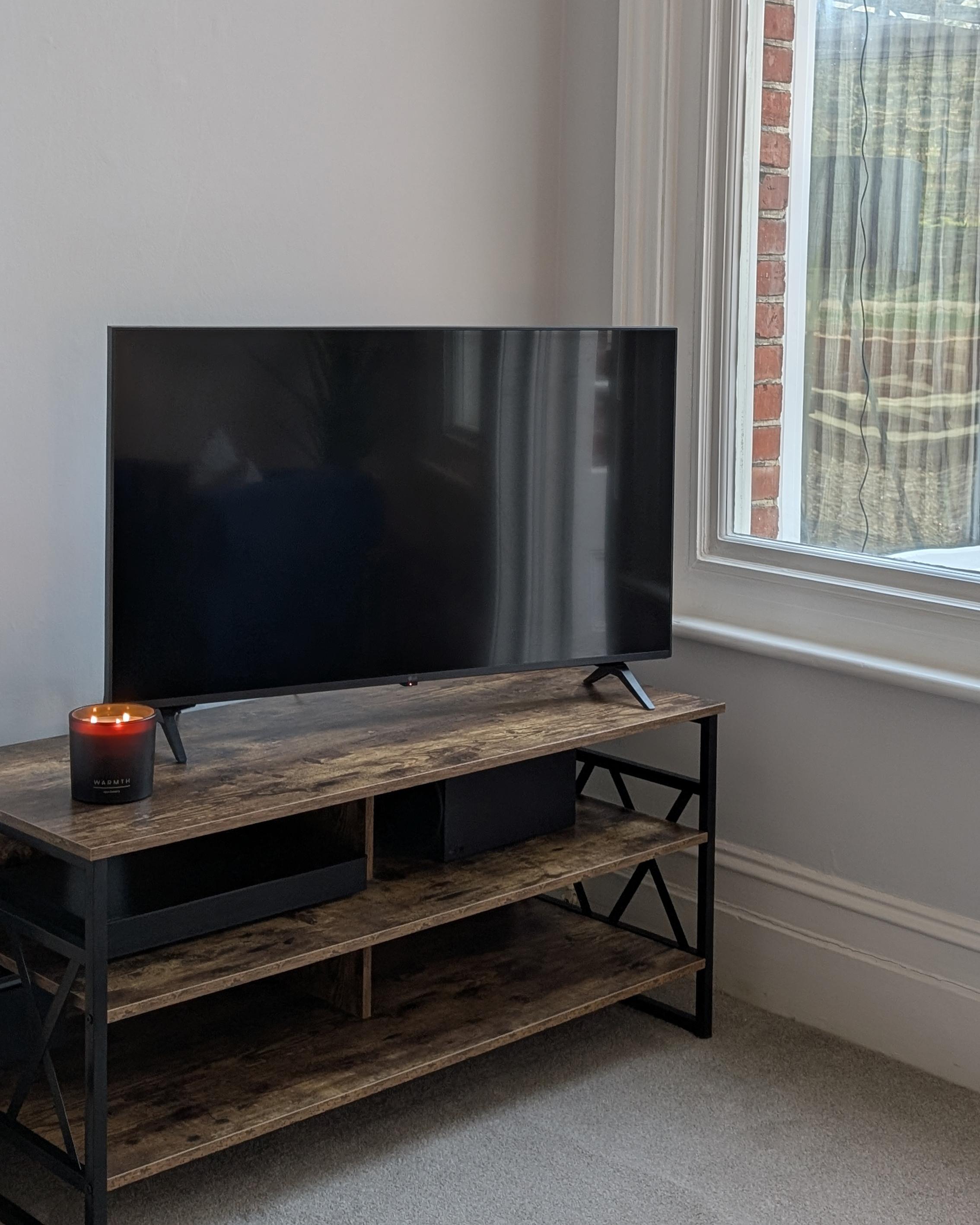 TV-meubel CARLISLE Donkerbruin