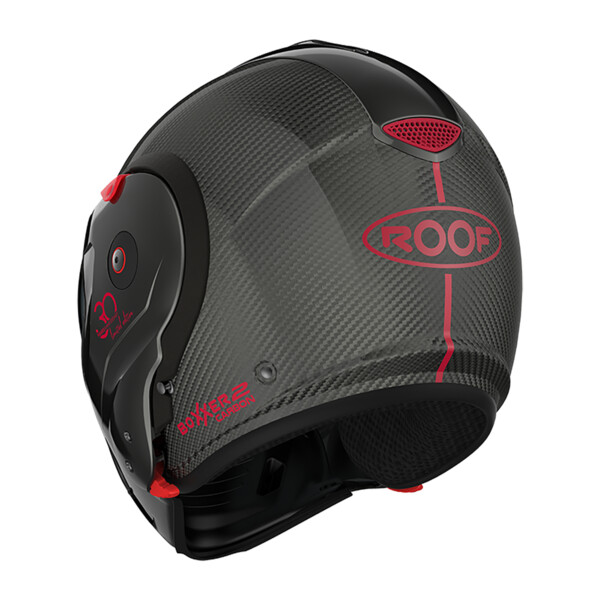 Roof - Casque Boxxer 2 Carbon Thirty Titane