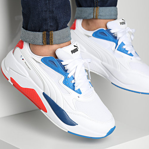Baskets BMW M Motorsport X-Ray Speed 307137 Puma White Pro Blue Pop Red