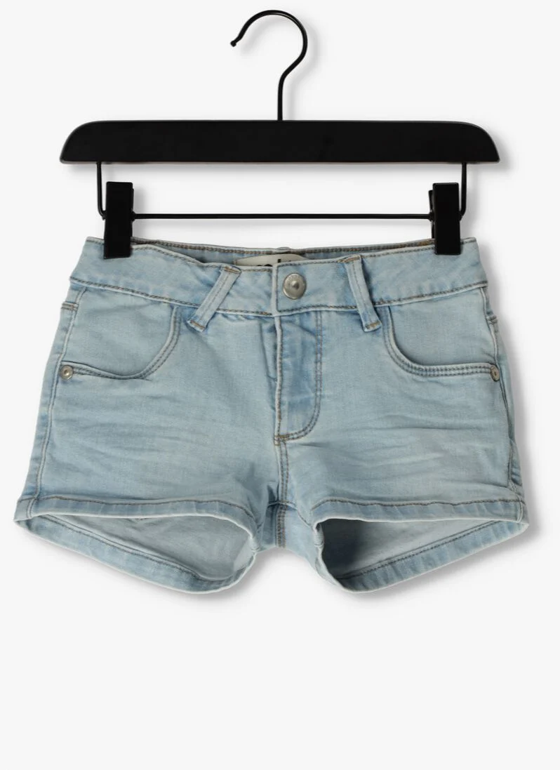 MOODSTREET blauwe moodstreet shorts stretch denim short