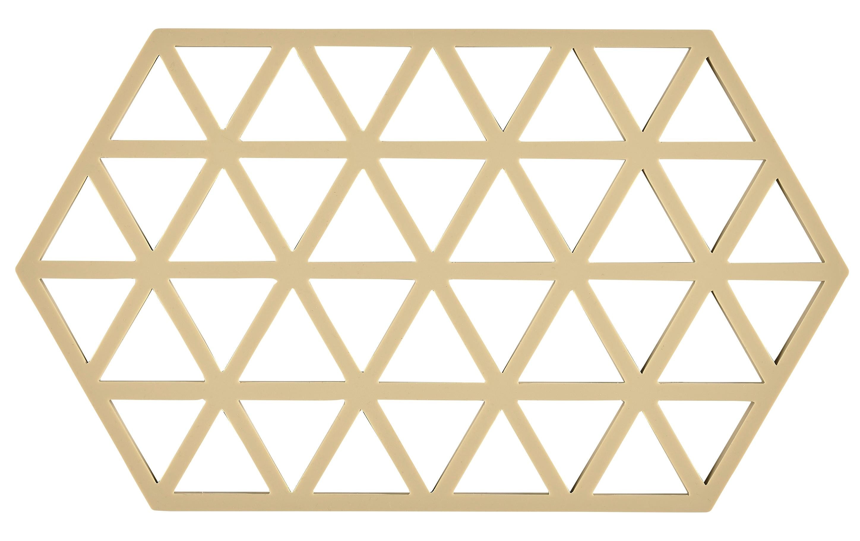 Topfuntersetzer Triangles SandTopfuntersetzer mit Dreiecksmuster