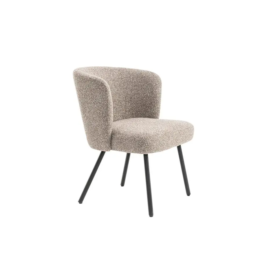Fauteuil Cindy Taupe Stof