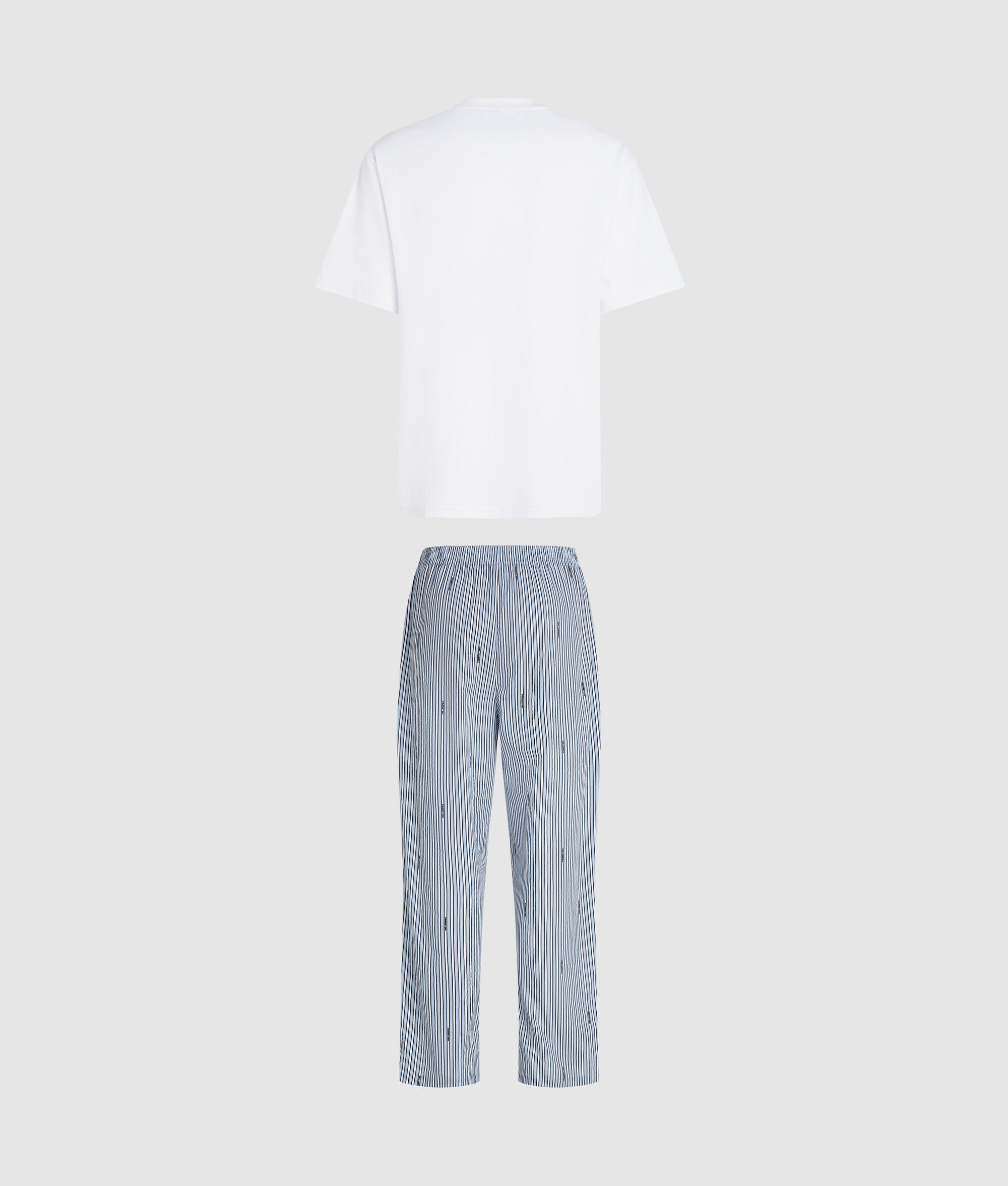 Gestreepte pyjamaset