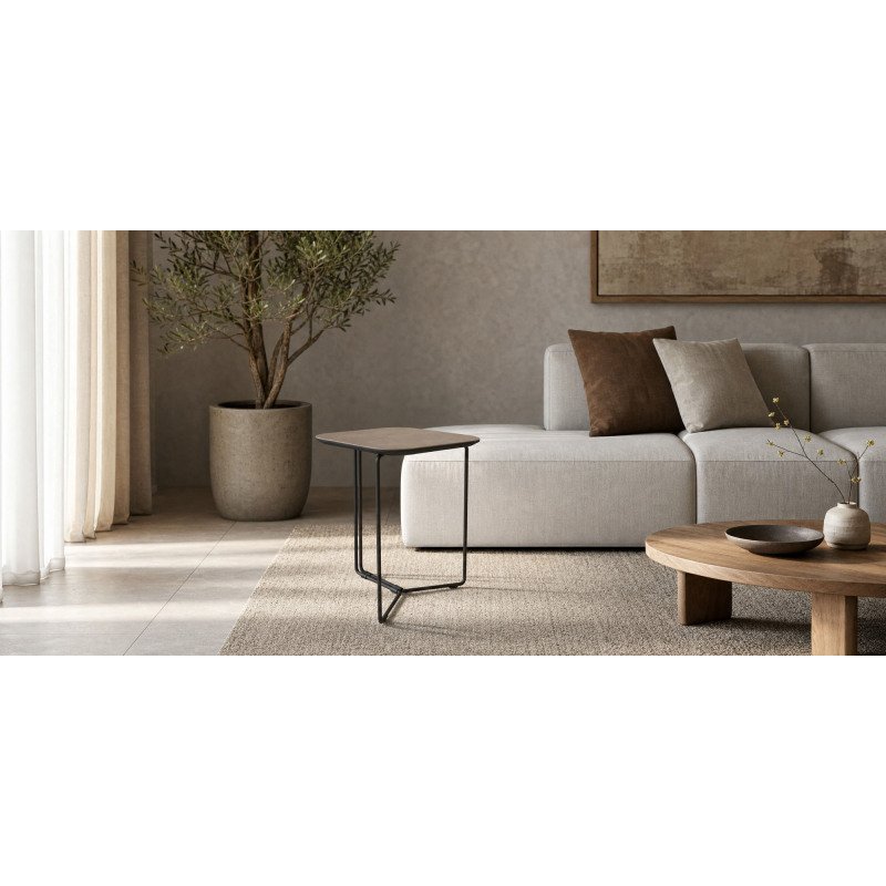 Table basse carrée MADRID L.41 cm
