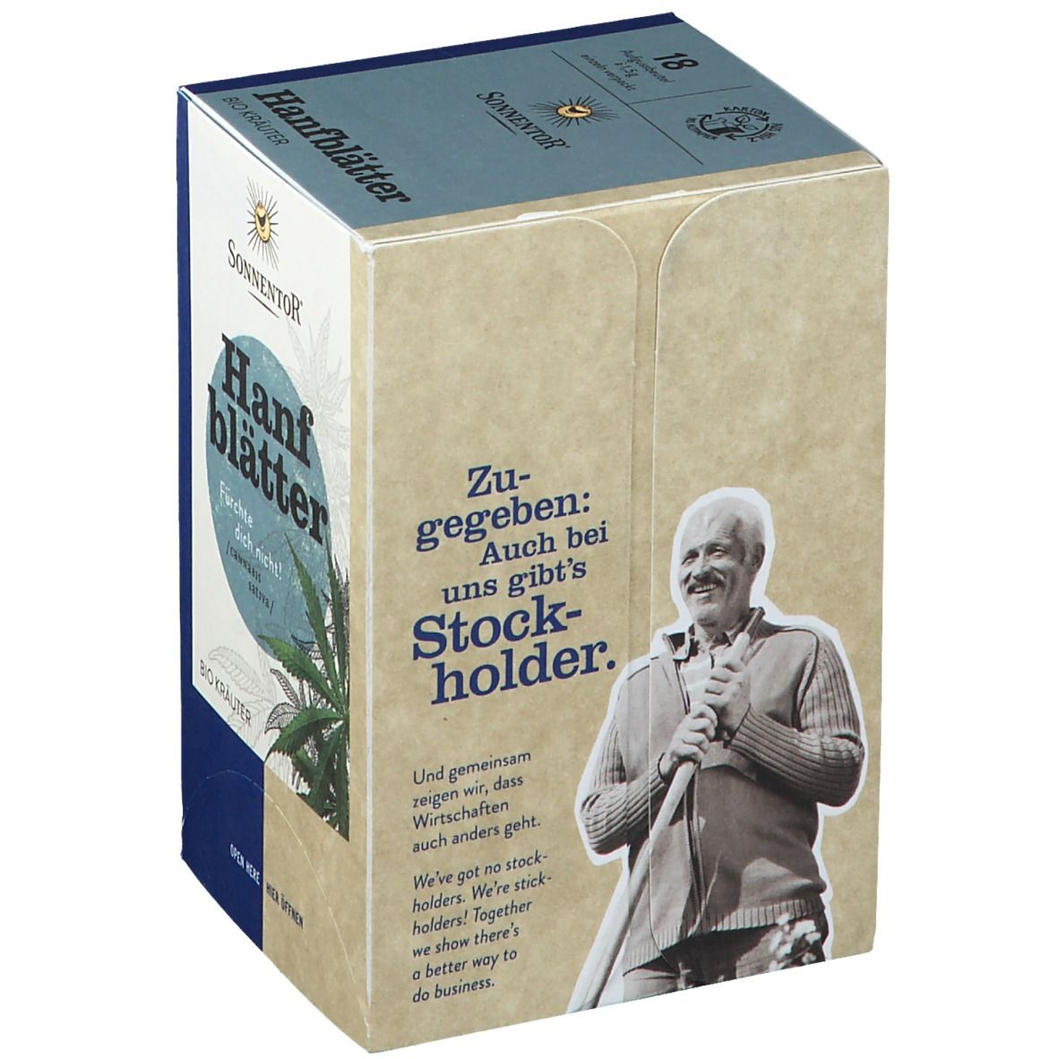 SonnentoR® Hanfblätter Bio-Kräutertee