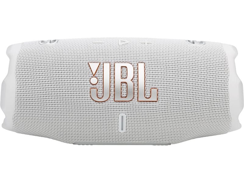 JBL Bluetooth Speaker Charge 6 Weiss Tragbarer wasserdichter und stossfester Bluetooth-Lautsprecher