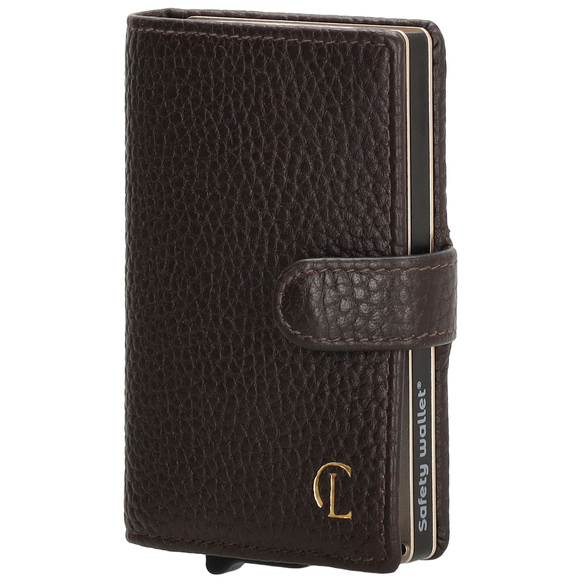 Charm London Union Square Creditcard Etui Donkerbruin