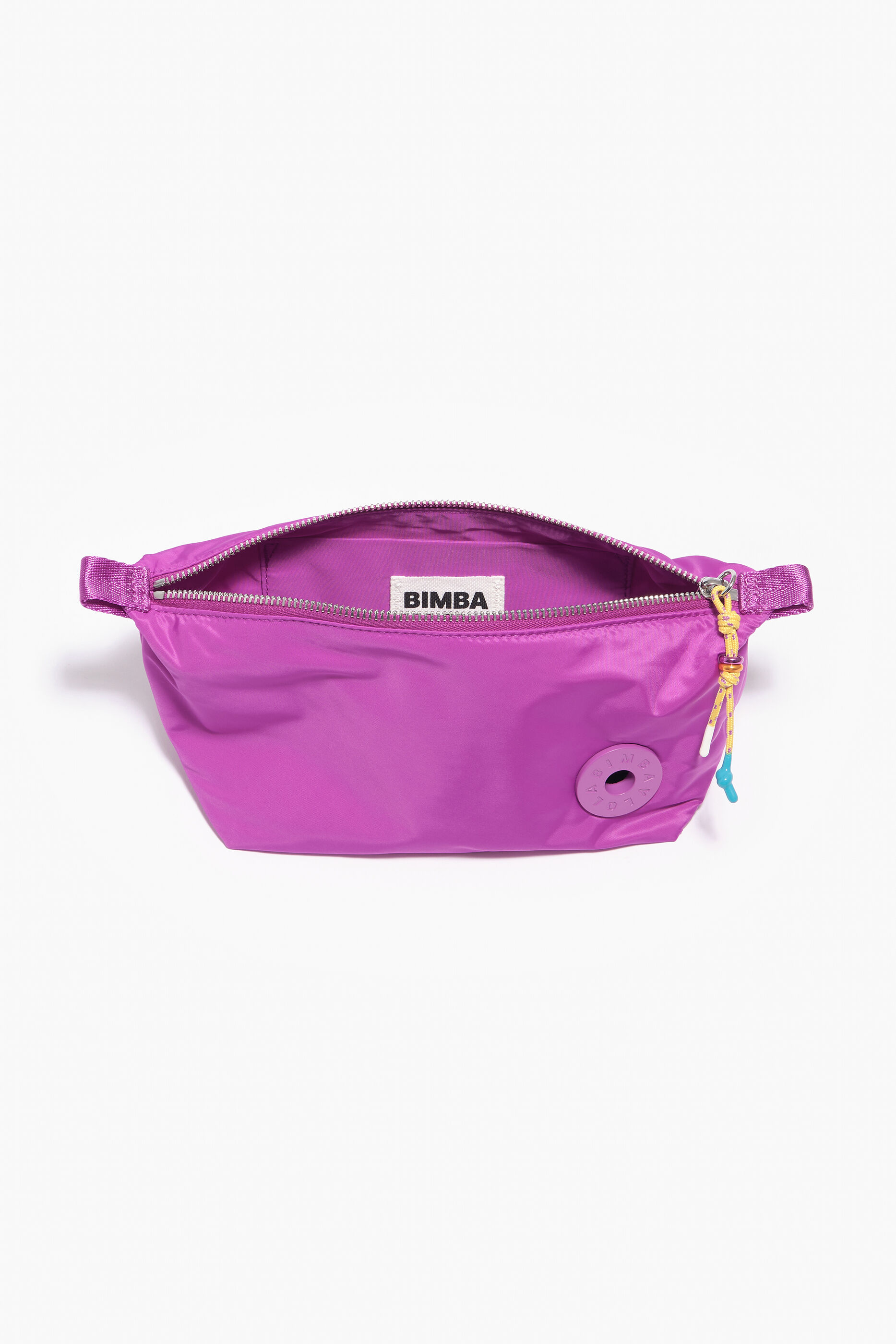 Nécessaire trapezoidal rosa tamanho M