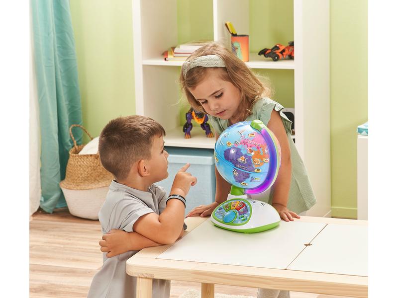 Vtech Interaktiver Junior-Globus -DE- Kinder-Globus mit 3 Spielmodi (Deutsche Version)