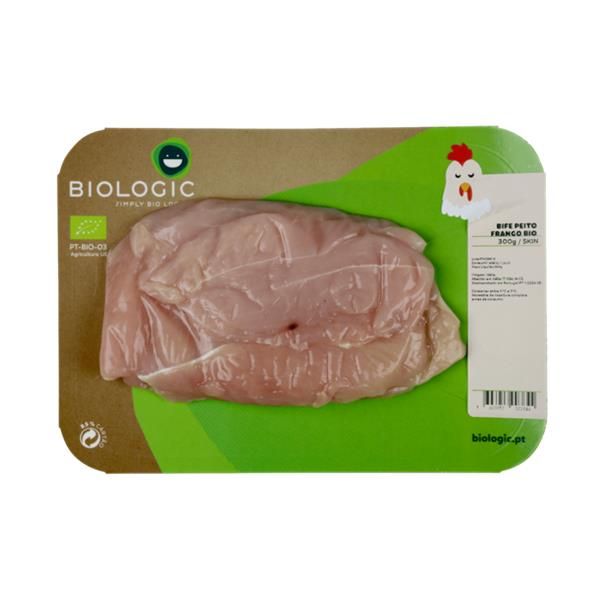 Biologic Bife Peito Frango Bio 300G