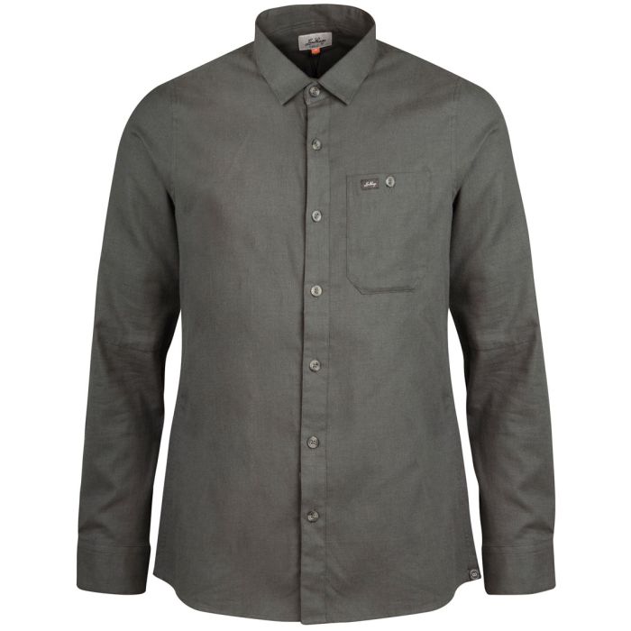 Ekren Solid LS Shirt Men herrekjorte