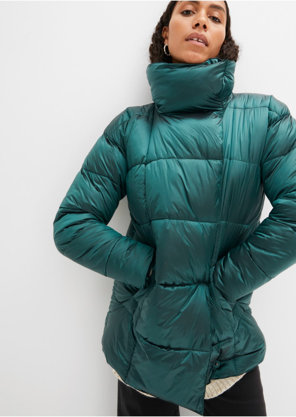 Veste matelassée brillante