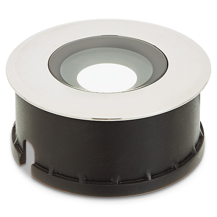 Spot à enterrer LED Blooma Brockton chrome blanc neutre IP65