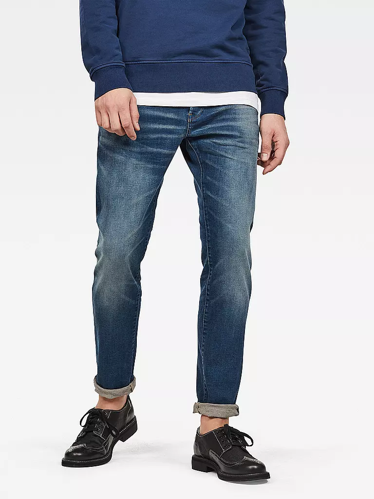 G-STAR RAW Jeans Slim Fit 3301 blau