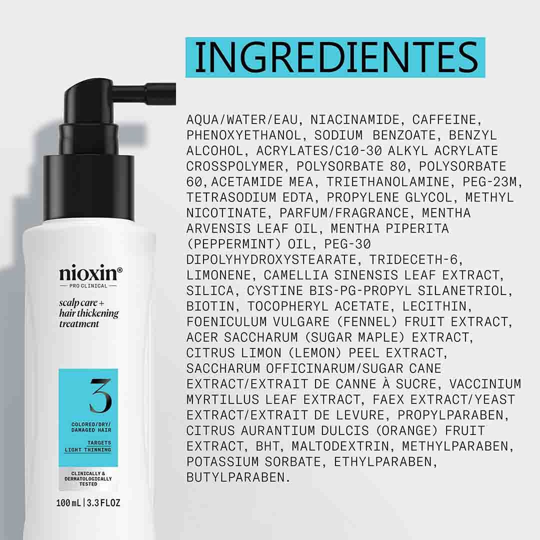 Nioxin Sistema 3 Sérum Densificador - 100ml