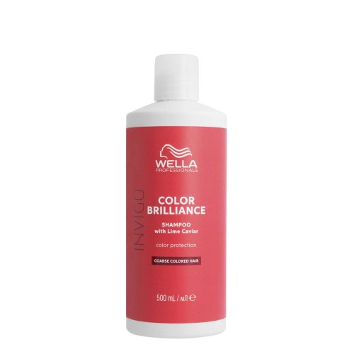 Wella Invigo Color Brilliance Shampoo para Cabelo Grosso 500ml