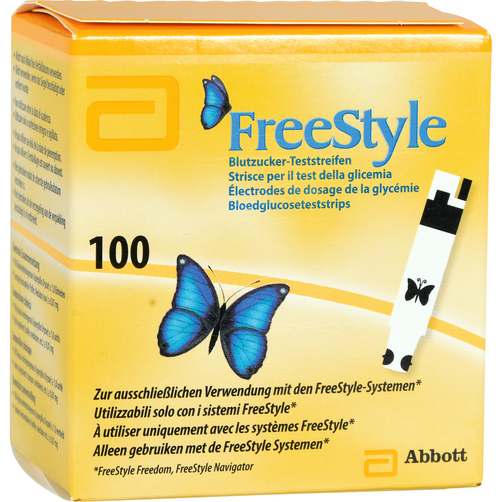 Abbott FreeStyle Teststreifen, 4 x 100