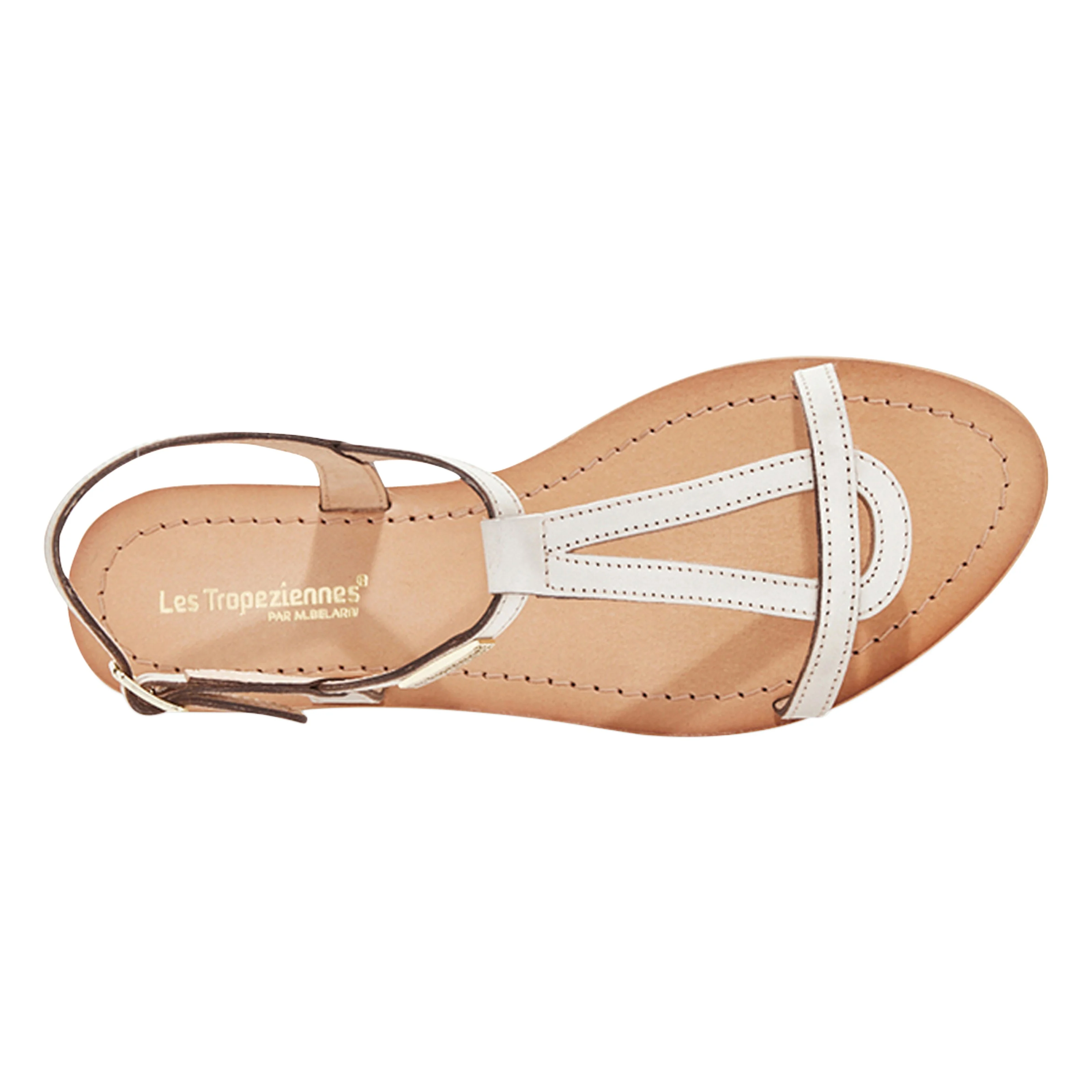 Sandales cuirpar m. Belarbi hamess | Beige