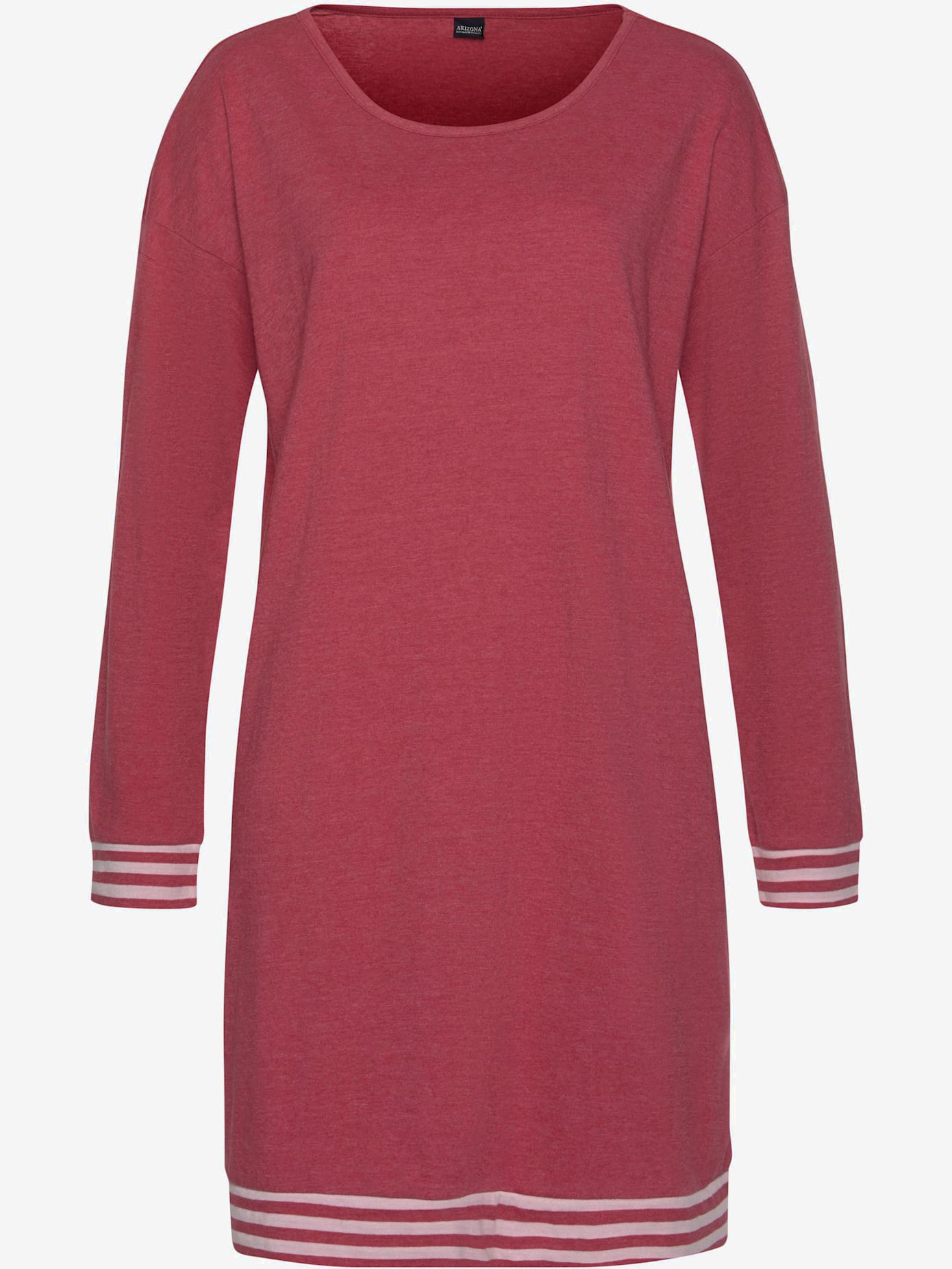Chemise de nuit basique chinée