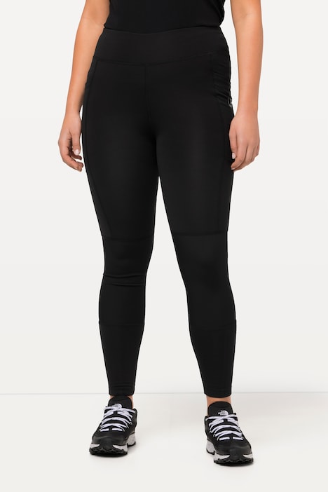 Wander-Leggings, Zipptasche, High Waist, Elastikbund