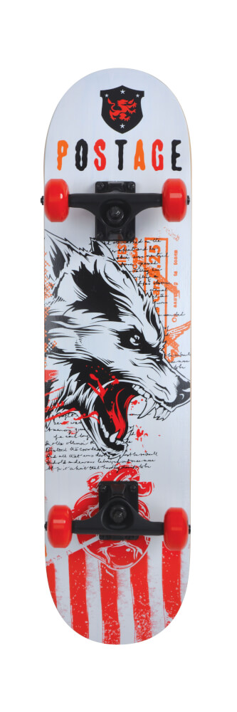 Schildkröt Skateboard Grinder 31'' Wolf