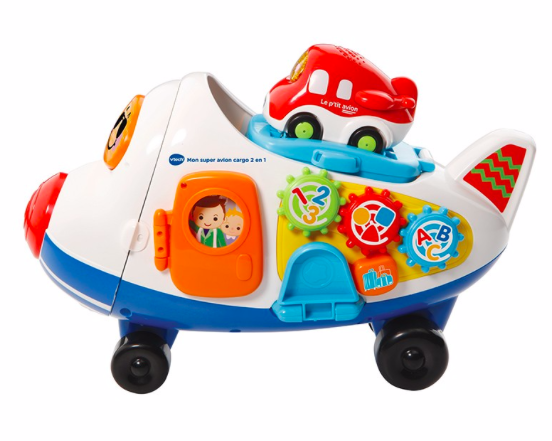 MON SUPER AVION CARGO 2 EN 1 - Doré