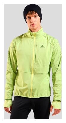 Veste Running Homme Odlo Zeroweight Pro Warm 2.0 Vert
