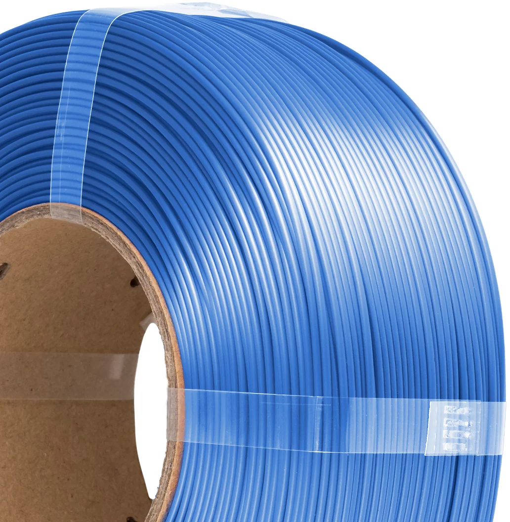 AzureFilm  PLA Silk Refill Royal Sapphire, 1,75 mm / 1000 g    Hochwertiges Filament mit Silk-Effekt in Royal Sapphire, ohne Spule