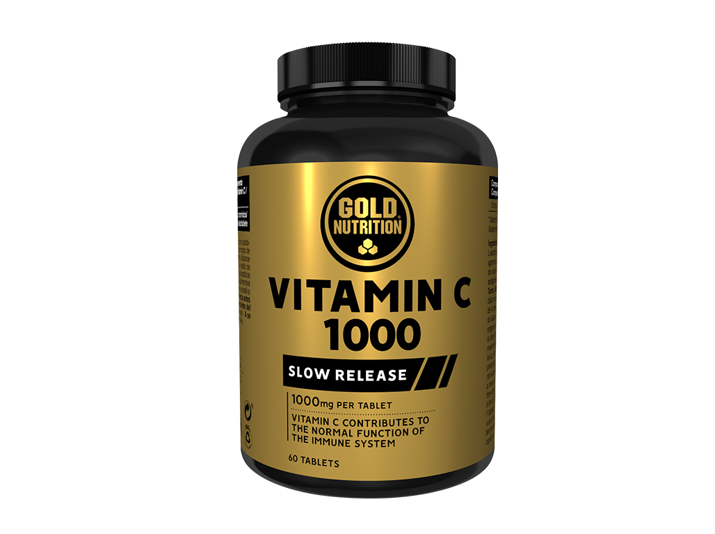 SUPLEMENTO GOLDNUTRITION VITAMIN C 1000 SLOW 60 CAPS