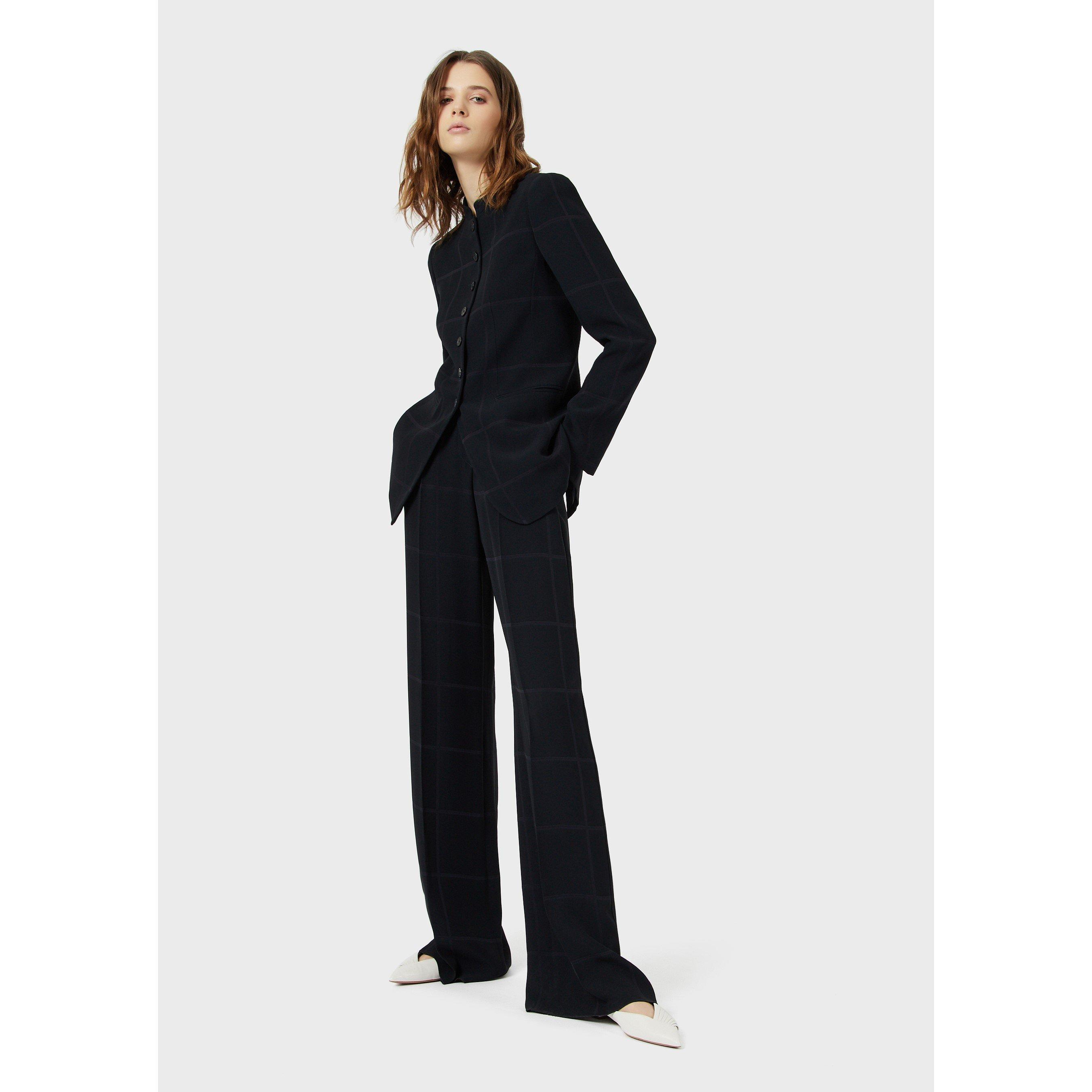 Emporio Armani Straight Leg Trousers