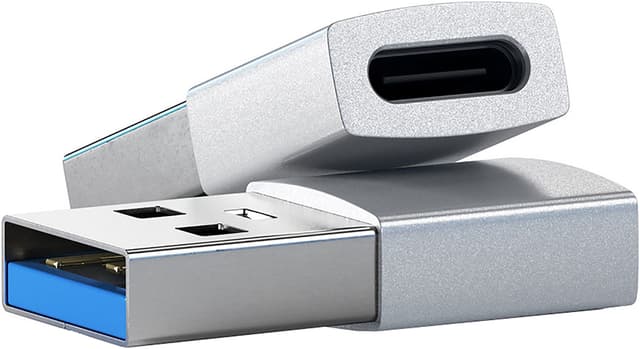 Satechi USB-C til USB-A-adapter (sølv)