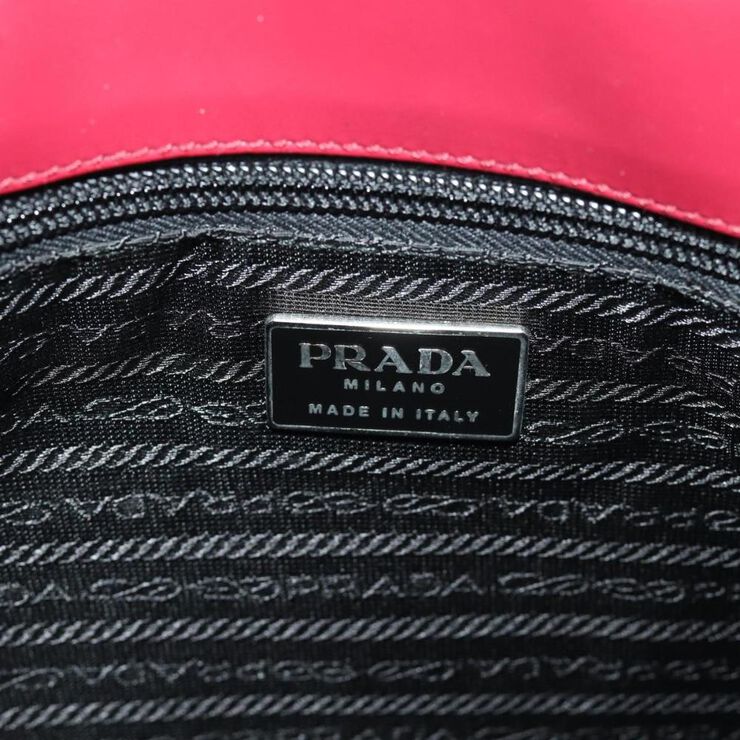 Prada Vintage Prada Shoulder Bag Red