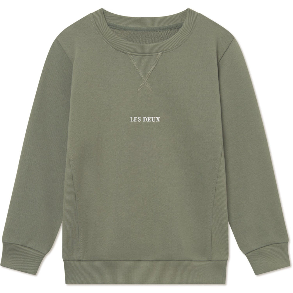 Køb Les Deux Kids Lichen Green Dexter Sweatshirt