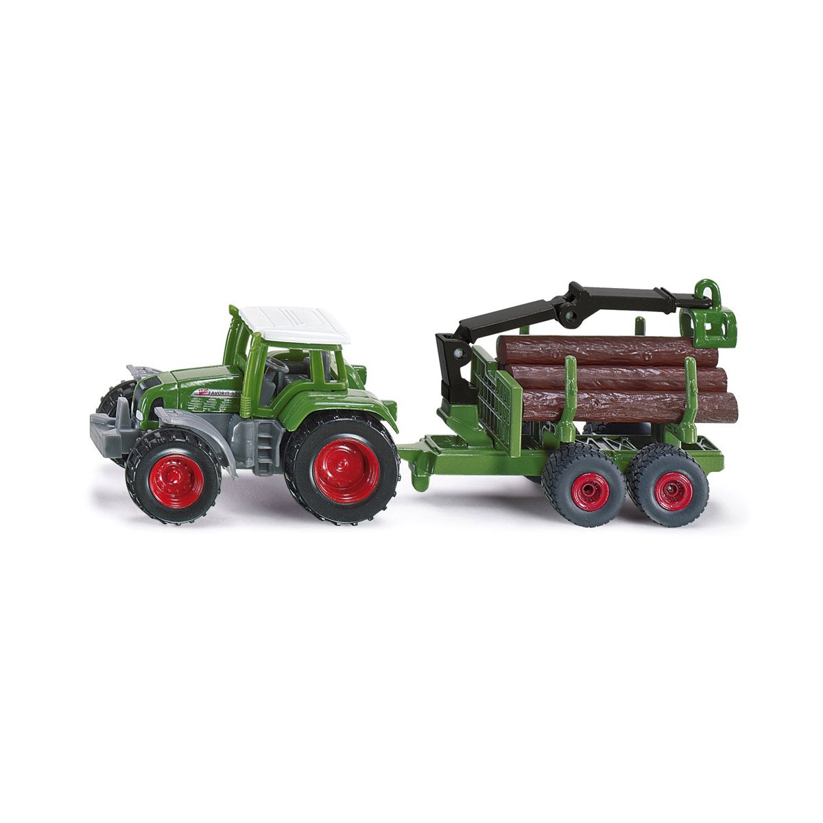 Tracteur avec Remorque Forestière