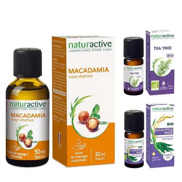 Kit respiratório de aromaterapia Naturative ENT