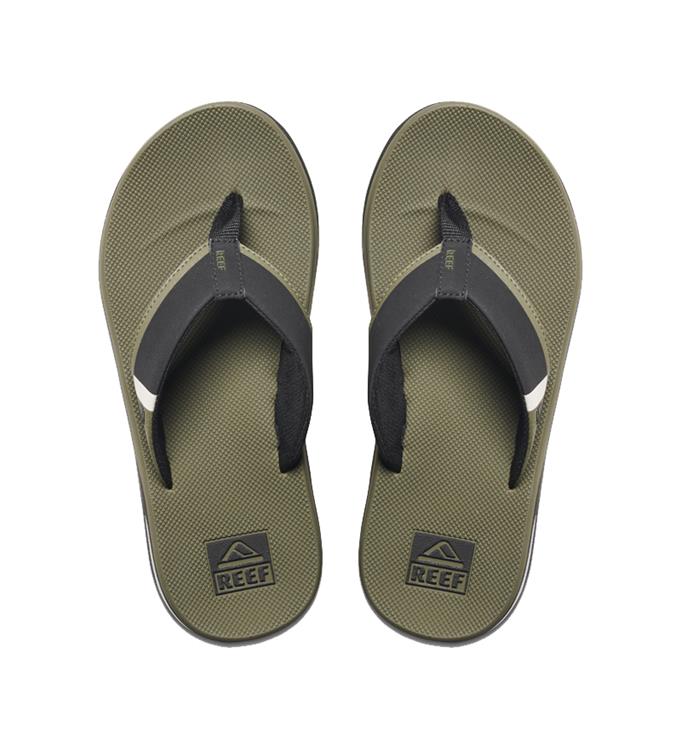 Reef Men Fanning Low Olive Teenslippers
