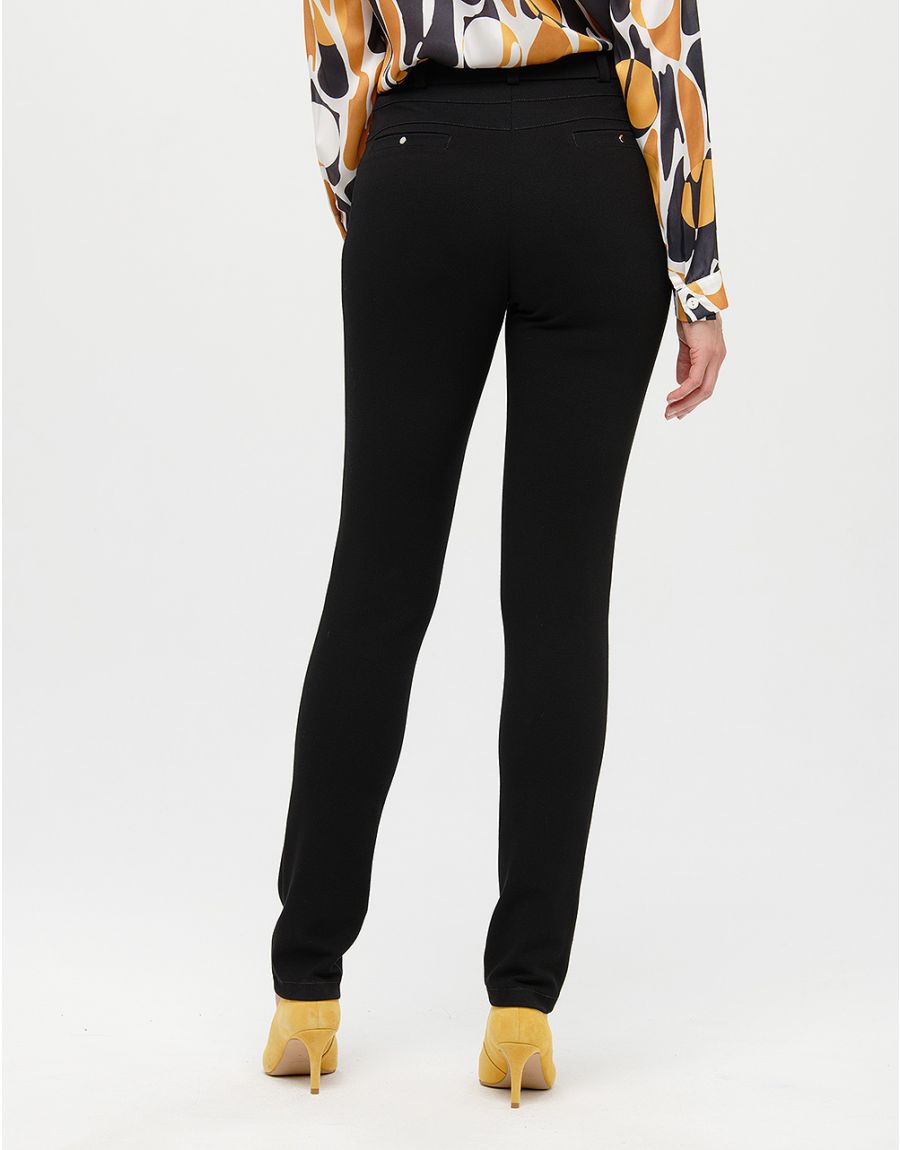 Pantalon chic slim noir