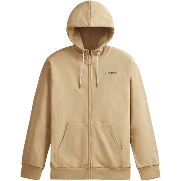 Sweatshirt PICTURE KENOMA ZIP HOODIE DARK STONE