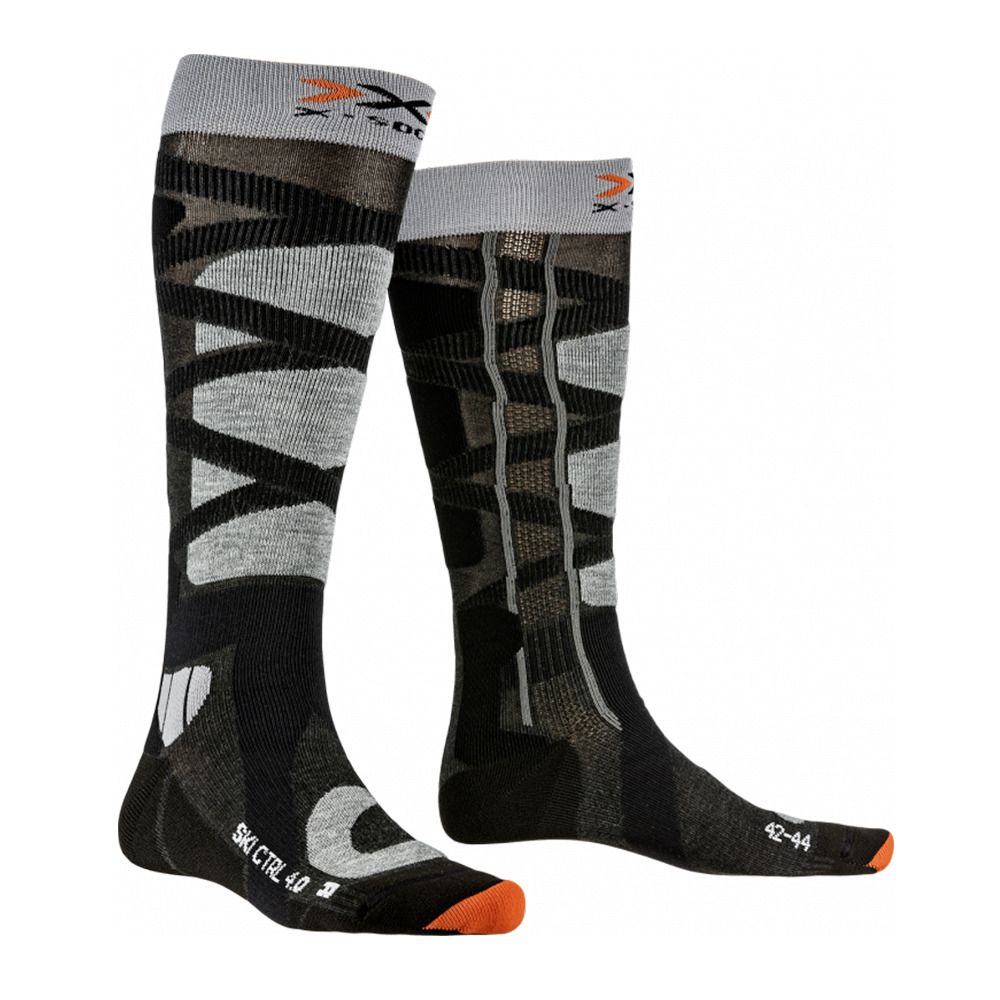 X-Socks SKI CONTROL 4.0 - Chaussettes ant/gr